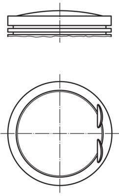 MAHLE Piest 028 PI 00128 000 MAHLE 028 PI 00128 000 Piest