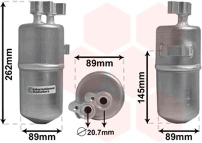VAN WEZEL Tørker, klimaanlegg 4300D330 4300D330 Tørkefilter ac VAN WEZEL HYUNDAI MATRIX