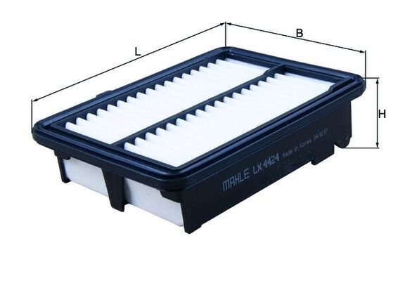 MAHLE Luchtfilter LX 4424 MAHLE LX4424 Luchtfilterelement Legend I Coupe (KA) prijs