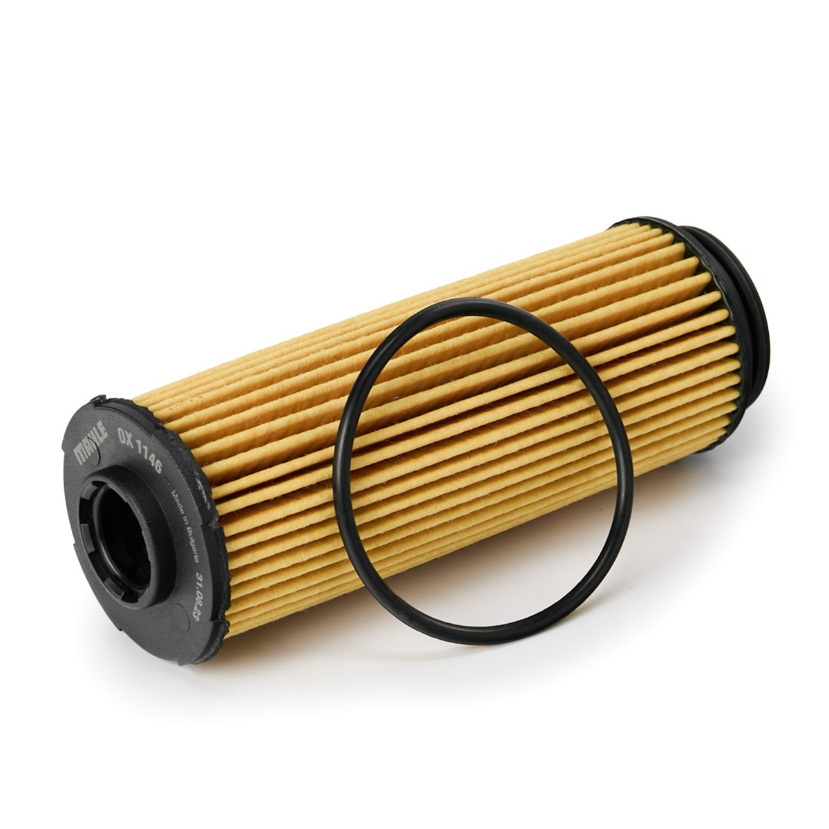 MAHLE Oliefilter OX 1146D Oil filter MAHLE Audi 90 OX 1146D