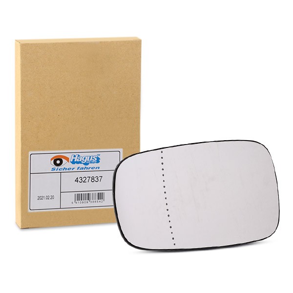 VAN WEZEL Vidro de espelho, espelho retrovisor exterior 4327837 VAN WEZEL 4327837 Vidro espelho retrovisor Renault Laguna 1 preço