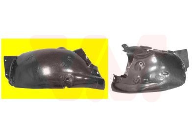 VAN WEZEL Oblożenie podblatníka 4331433 4331433 Podblatník VAN WEZEL RENAULT CAPTUR