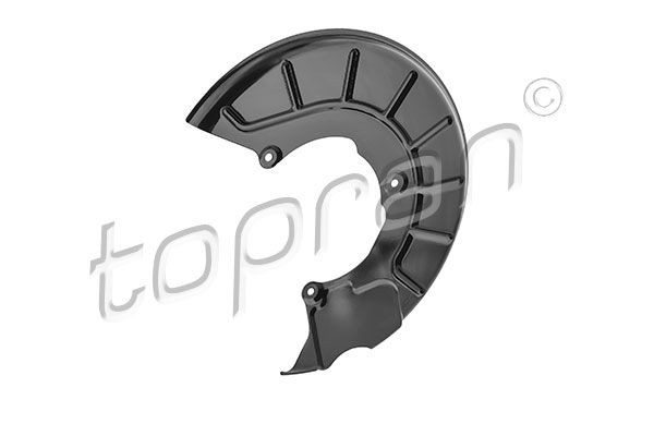 TOPRAN Έλασμα πιτσιλίσματος, δισκόπλακα 116 065 Λαμαρινένιο προστατευτικό TOPRAN Opel REKORD 116 065
