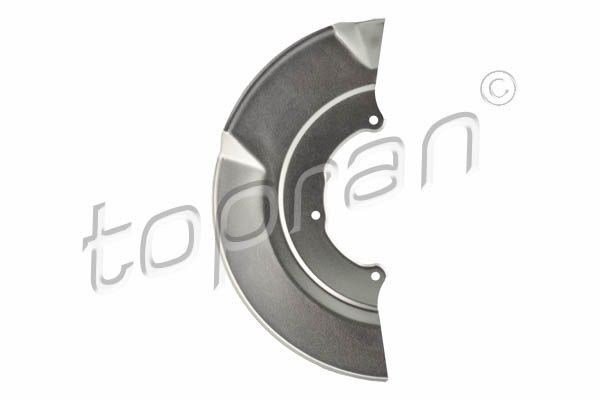 TOPRAN Έλασμα πιτσιλίσματος, δισκόπλακα 116 839 Λαμαρινένιο προστατευτικό TOPRAN Opel REKORD 116 839