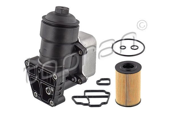 TOPRAN Oil filter housing 117 295 Nissan MICRA TOPRAN oil filter housing 117295
