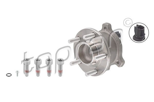 TOPRAN Hjullejesæt 304 871 Lejer til hjul TOPRAN Ford MONDEO 304 871