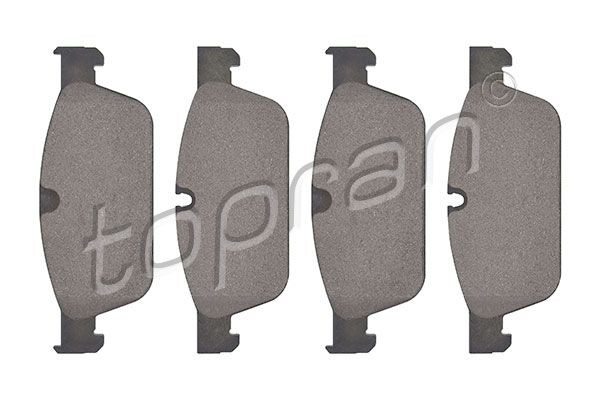 TOPRAN Remblokken 409 498 409 498 Remblokset MERCEDES-BENZ B-Klasse TOPRAN