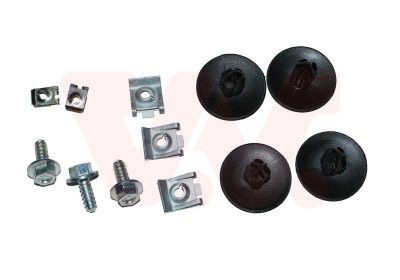 VAN WEZEL Monteringssett, hjulskjerm 4342796 VAN WEZEL 4342796 Forskjerm og bakskjerm RENAULT Mascott Flatvogn lastebil / Chassis (UH_, HH_) billige