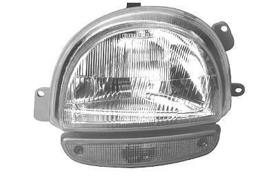 Headlight VAN WEZEL 4342941 VAN WEZEL 4342941 2000 Renault TWINGO headlight replacement