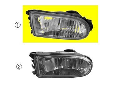 VAN WEZEL Mistlamp 4345997 VAN WEZEL 4345997 Mistlichten Renault Laguna 1 Grandtour prijs