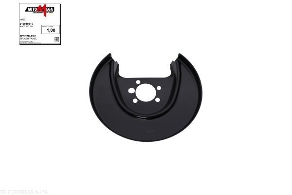 AUTOMEGA Ankerplaat remschijf 210030610 210030610 AUTOMEGA Ankerplaten ervaring