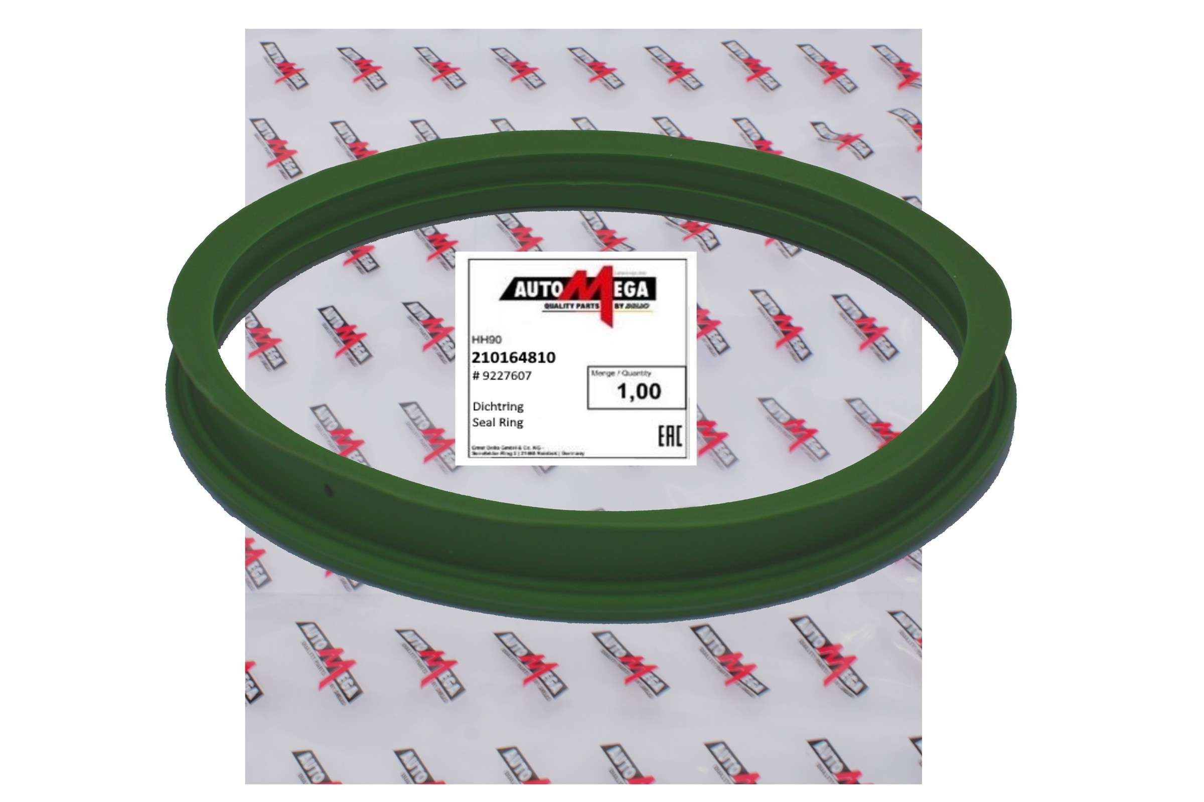 AUTOMEGA Akseltetningsring, girmekanisme 210164810 Pakning girkasse AUTOMEGA Seat TARRACO 210164810