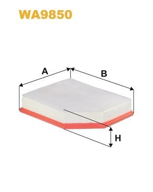 Luchtfilter WIX FILTERS WA9850 WIX FILTERS WA9850 Luchtfilters Volvo XC 90 2018