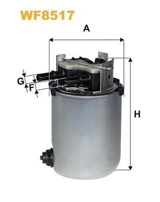WIX FILTERS Kraftstofffilter WF8517 Spritfilter WIX FILTERS SUPER 5 WF8517 günstig