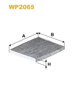 WIX FILTERS Kupéfilter WP2065 WP2065 WIX FILTERS friskluftsfilter Hyundai COUPE