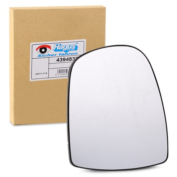 VAN WEZEL Backspegelglas 4394832 4394832 Backspegel VAN WEZEL RENAULT CAPTUR