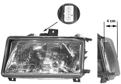 VAN WEZEL Koplamp 4912944 VAN WEZEL 4912944 Koplamp