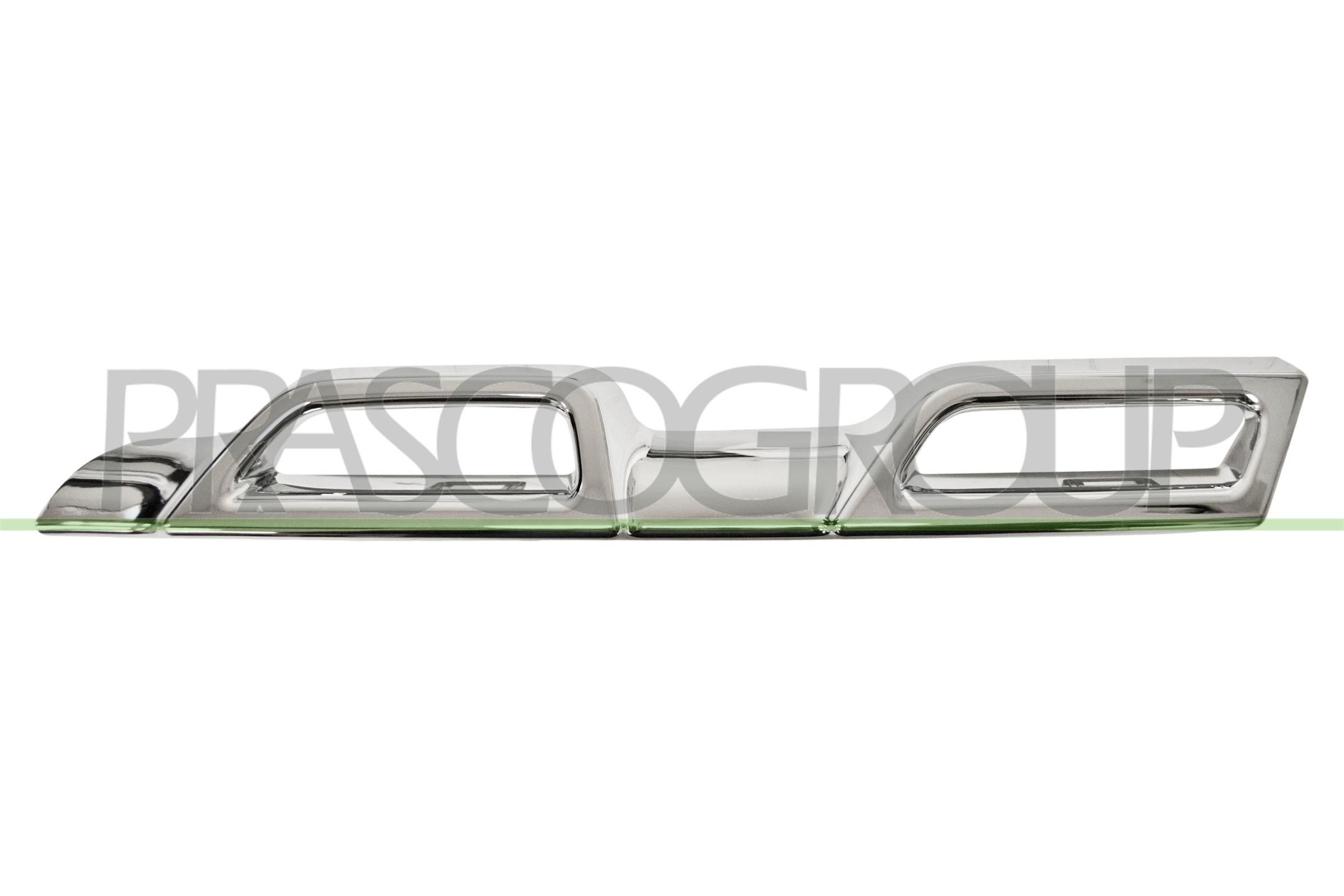 PRASCO Baguette et bande protectrice, grille de radiateur DA8222214 PRASCO DA8222214 Bandeau pare-choc d'origine Dacia pas cher