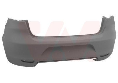 VAN WEZEL Stötfångare bak 4918544 Kofångare Seat 6K5 4918544 VAN WEZEL