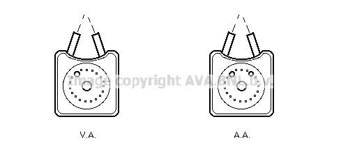 PRASCO Oljekjøler, motorolje VN3147 VN3147 Oljekjøler PRASCO SEAT INCA