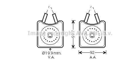 PRASCO Radiatore olio motore VN3215 VN3215 Radiatore olio PRASCO SKODA FELICIA costo