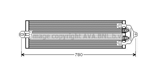 PRASCO Radiateur d'huile de boite de vitesse automatique VN3218 VN3218 Radiateur d'huile de boite de vitesse automatique PRASCO OPEL MERIVA