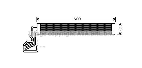 PRASCO Eļļas radiators, Stūres vadība VN3264 PRASCO VN3264 Eļļas radiators, stūres vadība VW Polo 9N lēti