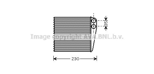 PRASCO Kachelradiateur, interieurverwarming VNA6229 PRASCO VNA6229 Voorverwarmer interieurverwarming Audi Q3 8u prijs