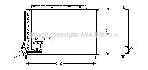 PRASCO Evaporatore climatizzatore VNV241 PRASCO VNV241 Evaporatore aria condizionata Lexus IS originali