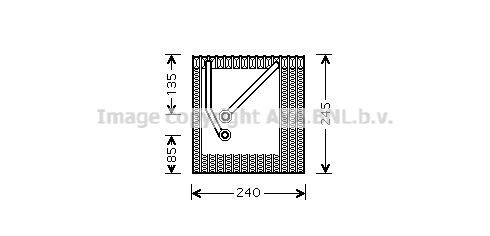 PRASCO Airco verdamper VNV242 Volkswagen TIGUAN Airco verdamper PRASCO VNV242