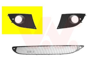 VAN WEZEL Cover, bumper 4941594 VAN WEZEL 4941594 Cover, bumper