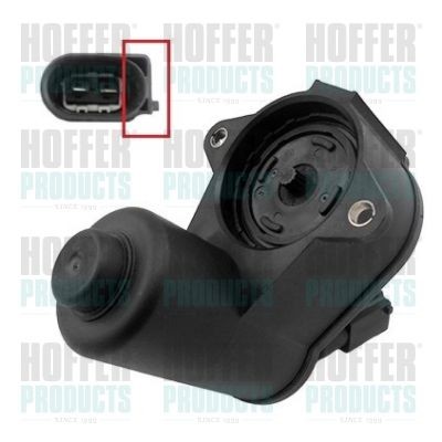 HOFFER Stellelement, Feststellbremse Bremssattel 7515502 7515502 HOFFER Feststellbremse Preis