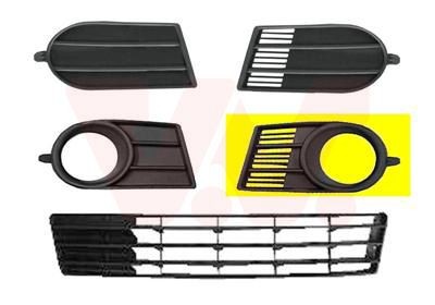VAN WEZEL Griglia paraurti 5222593 Griglie fendinebbia Suzuki FJ 5222593 VAN WEZEL
