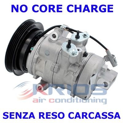HOFFER Compressor, ar condicionado K19107R K19107R Compressor de climatização TOYOTA AVENSIS HOFFER