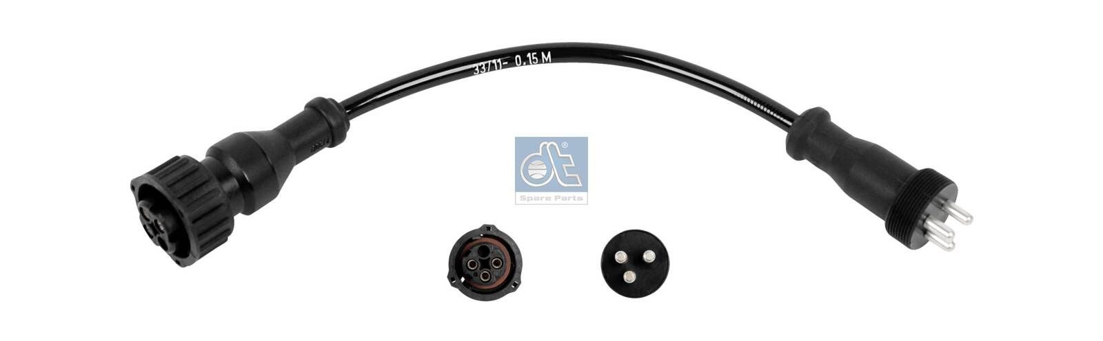 DT Spare Parts Connector Cable, electronic brake system 1.18840 DT Spare Parts 1.18840 Connector Cable, electronic brake system