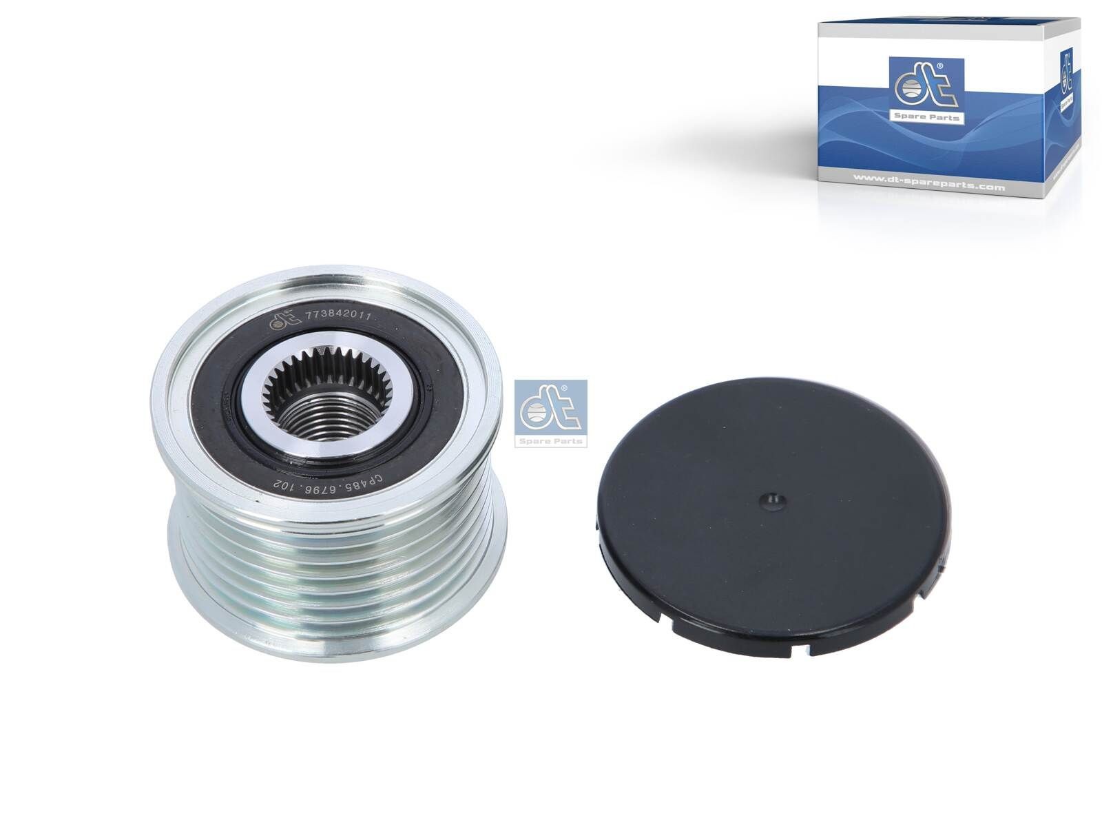DT Spare Parts Piedziņas skriemelis, Ģenerators 6.27102 DT Spare Parts Ģeneratora brīvgaitas mehānisms FORD 6.27102