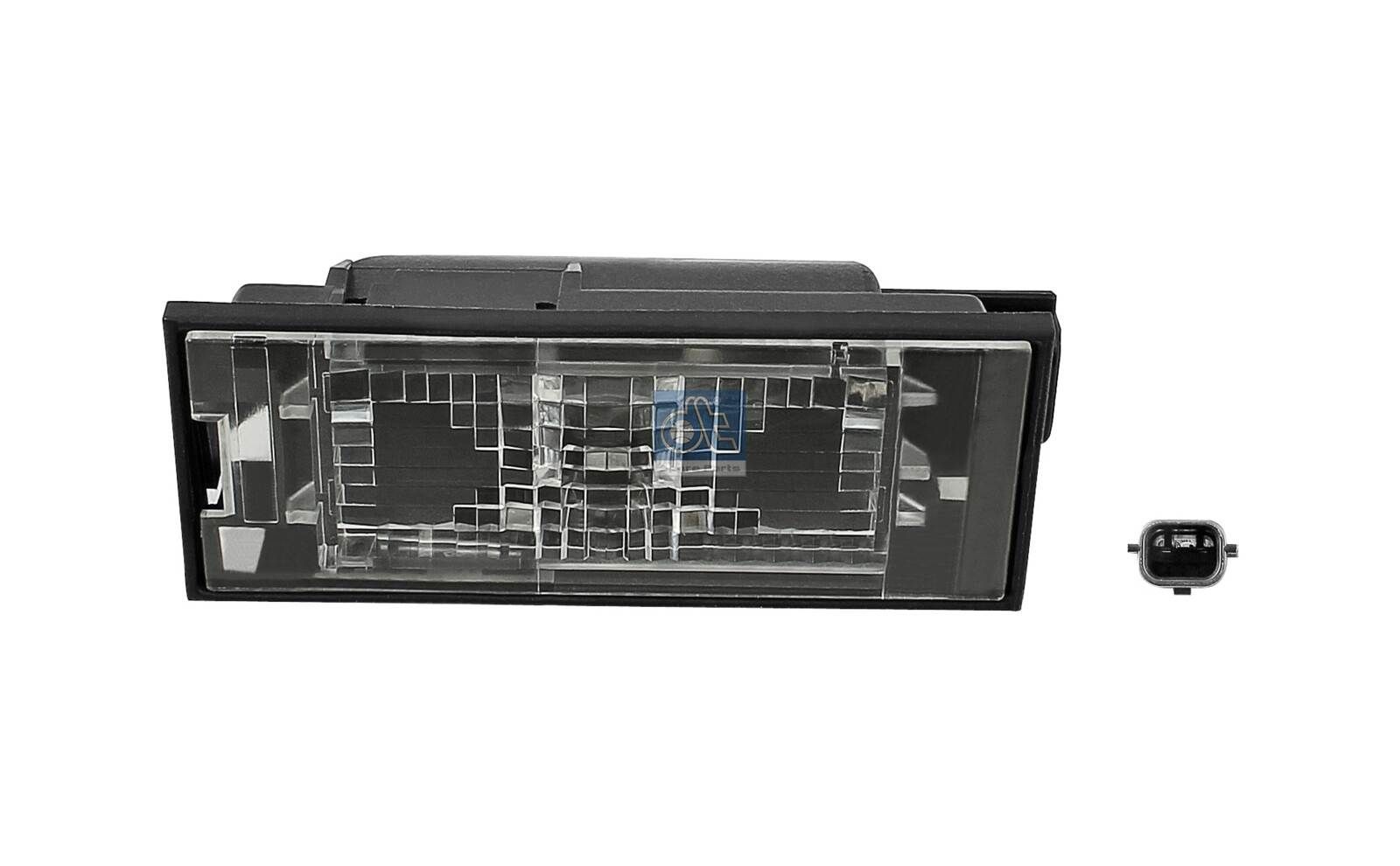 Luz de chapa de matrícula DT Spare Parts 6.86176 DT Spare Parts 6.86176 Lâmpada de placa Nissan QASHQAI 2017