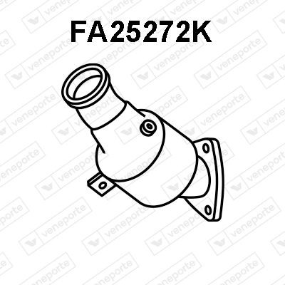 VENEPORTE Catalyseur FA25272K Convertisseur catalytique VENEPORTE FIAT FA25272K