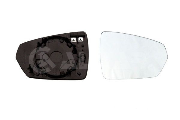 Mirror Glass, outside mirror ALKAR 6432744 ALKAR 6432744 2020 Audi A1 side mirror replacement cost