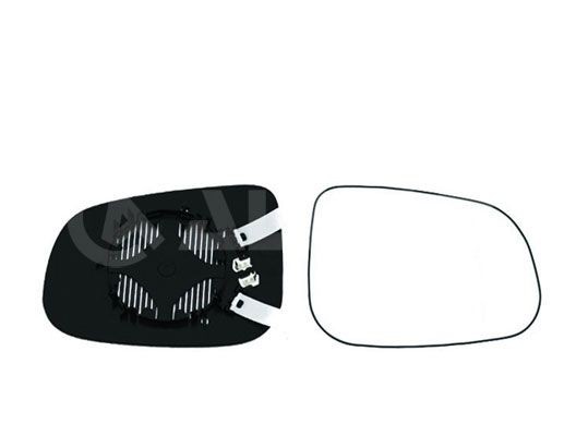 ALKAR Spejlglas, udvendig spejl 6432876 Glas til sidespejl Volvo BW 6432876 ALKAR