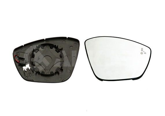 ALKAR Vidro de espelho, espelho retrovisor exterior 6436296 ALKAR 6436296 Vidro de espelho retrovisor exterior Peugeot 205 Cabrio baratos
