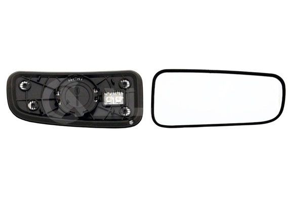 Backspegelglas ALKAR 6452689 ALKAR 6452689 Sidospegel HYUNDAI H350 2021