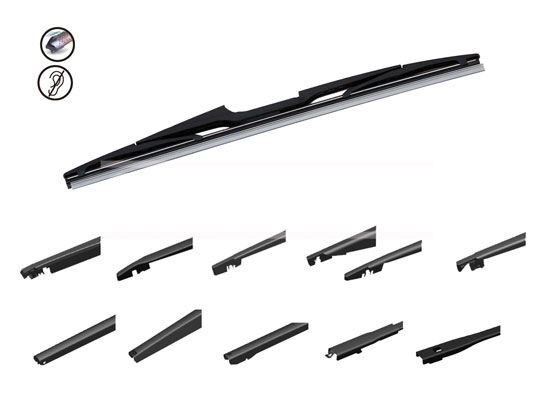 CARPRISS Heckscheibenwischer 79040735 Frontscheibenwischer CARPRISS Smart CITY-COUPE 79040735