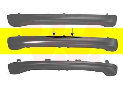 VAN WEZEL Heckwand 5430635 5430635 VAN WEZEL Mitsubishi Pajero 2 Heckverkleidung Preis