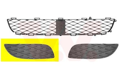 VAN WEZEL Ritilä 5431592 Toyota Corolla e11 Liftback puskurin ritilä VAN WEZEL 5431592