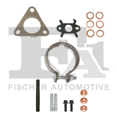 FA1 Kit montaggio turbocompressore KT760050 FA1 KT760050 Kit montaggio impianto gas scarico Megane II Sedan (LM) prezzo