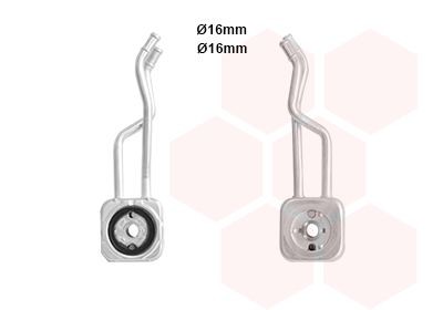 VAN WEZEL Chladič motorového oleja 58003100 58003100 Olejový chladič VAN WEZEL SEAT TOLEDO