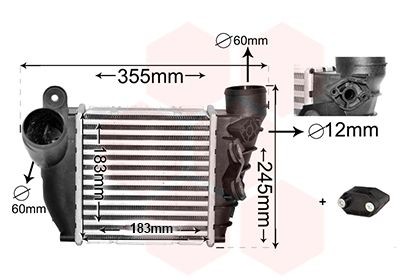 VAN WEZEL Intercooler 58004200 Intercooler VAN WEZEL Volvo S40 *** IR PLUS *** 58004200