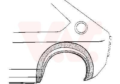 VAN WEZEL Radlauf 5808145 VAN WEZEL 5808145 Radlauf MITSUBISHI GALANT Kosten