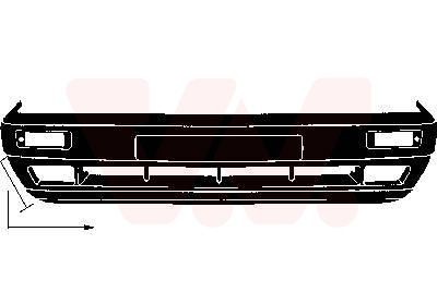 VAN WEZEL Stoßstange 5813573 5813573 VAN WEZEL VW Jetta Mk2 Stoßstange Preis